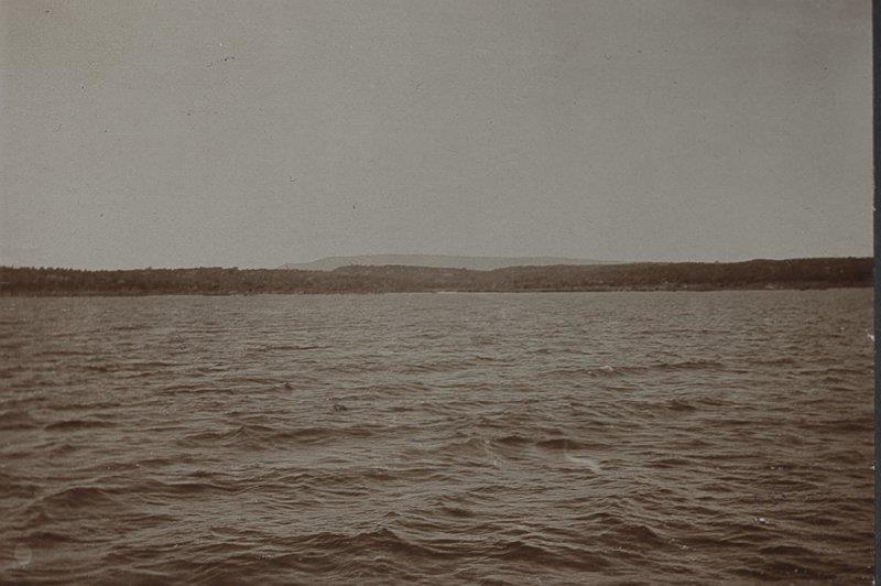 Austritt des Lukuga - Flusses aus dem Tanganjika.