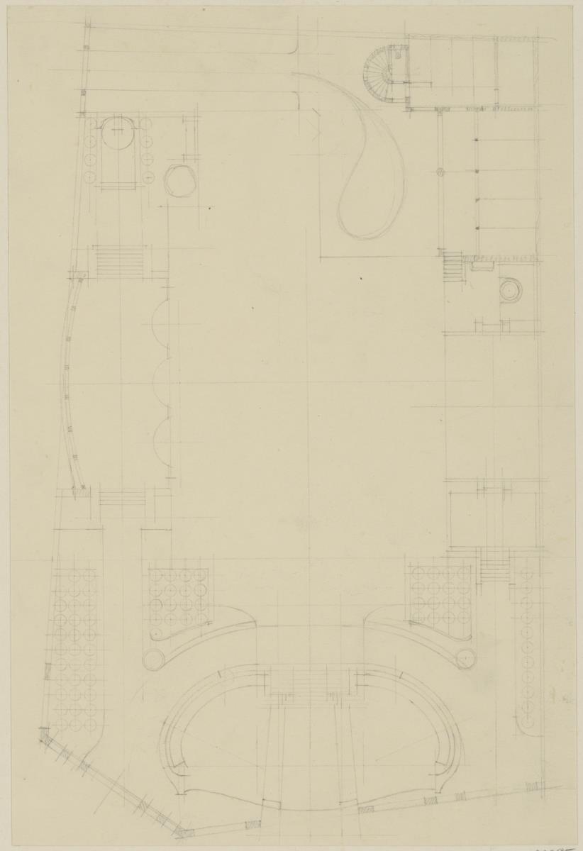 Strassburg, Projekt Villa Schwarzmann, Grundriss
