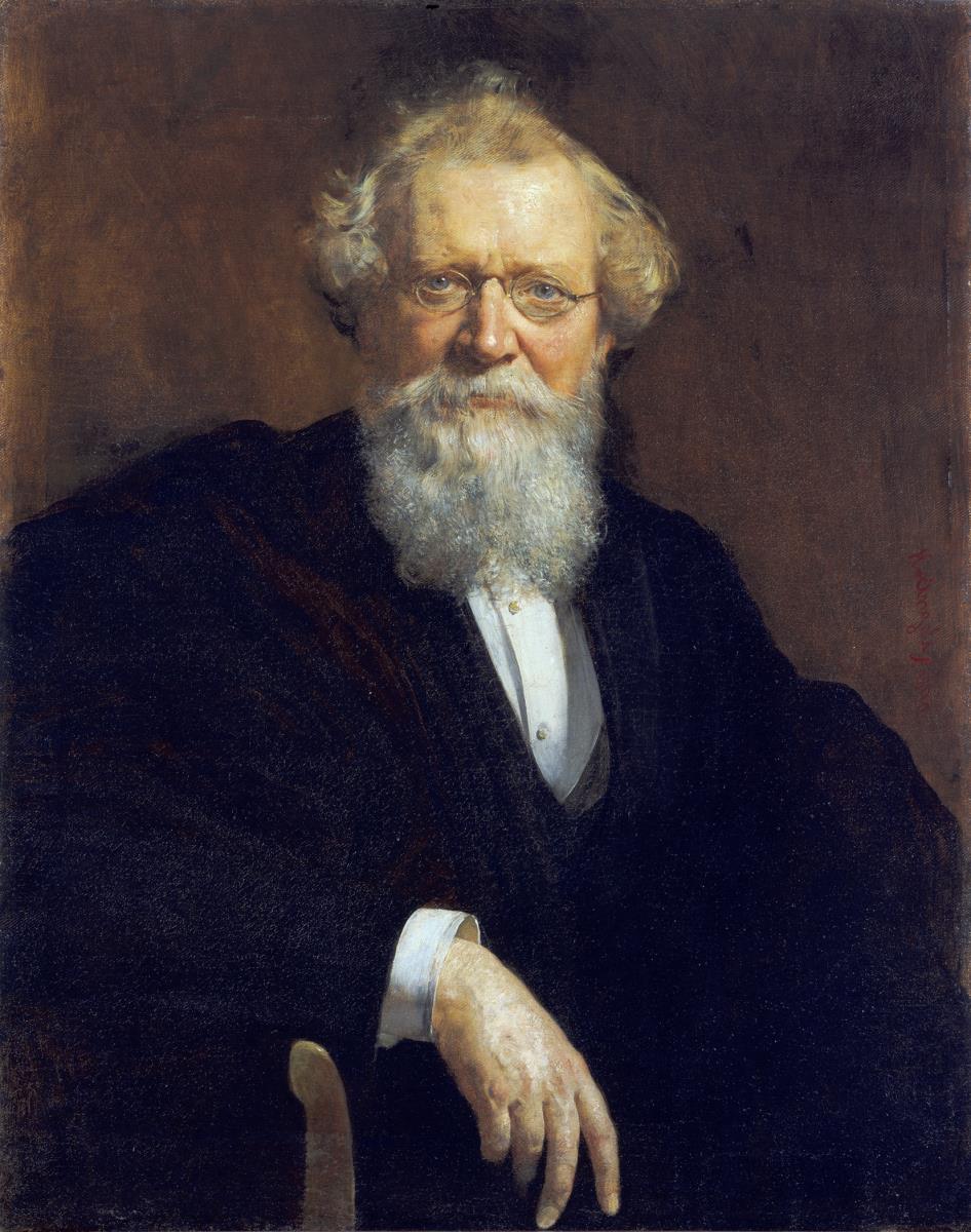 Porträt des Chemikers August Wilhelm von Hofmann
