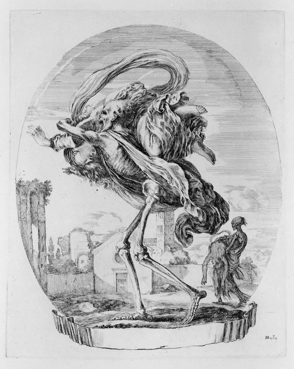 Der Tod und die junge Frau (aus: Les cinq Morts)