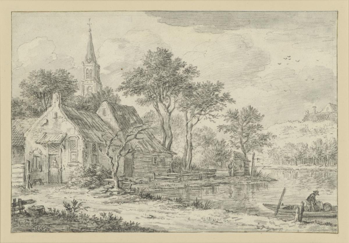 Bauernkaten am Wasser