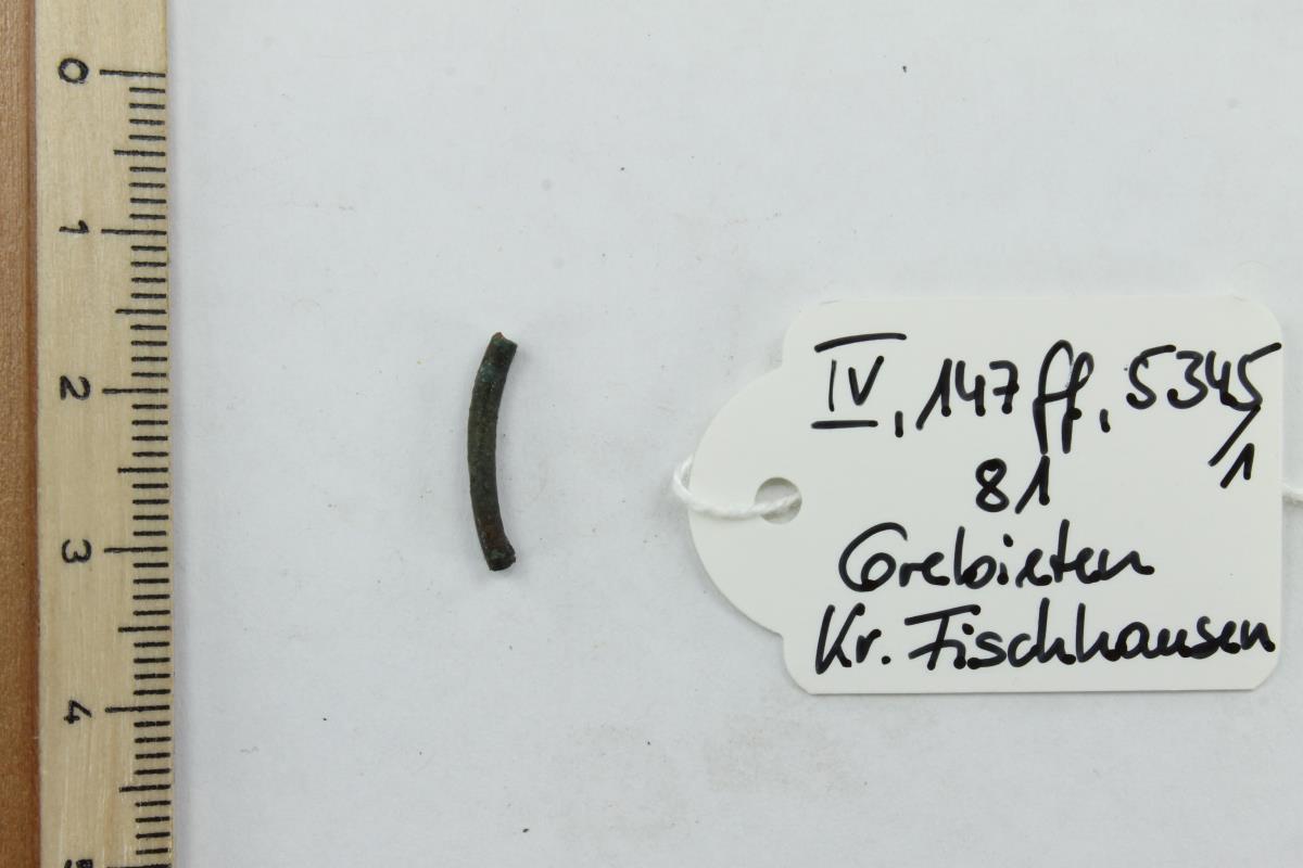 Bronzedrahtfragment