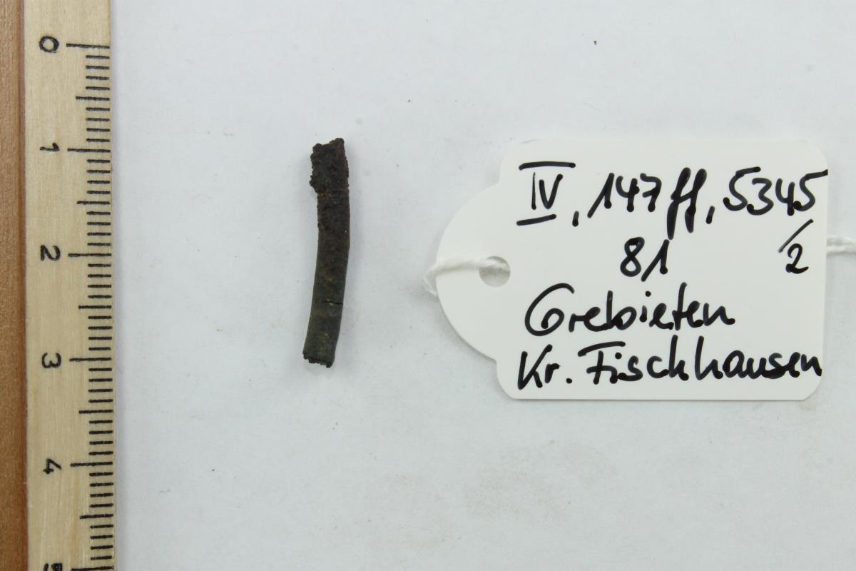 Bronzedrahtfragment