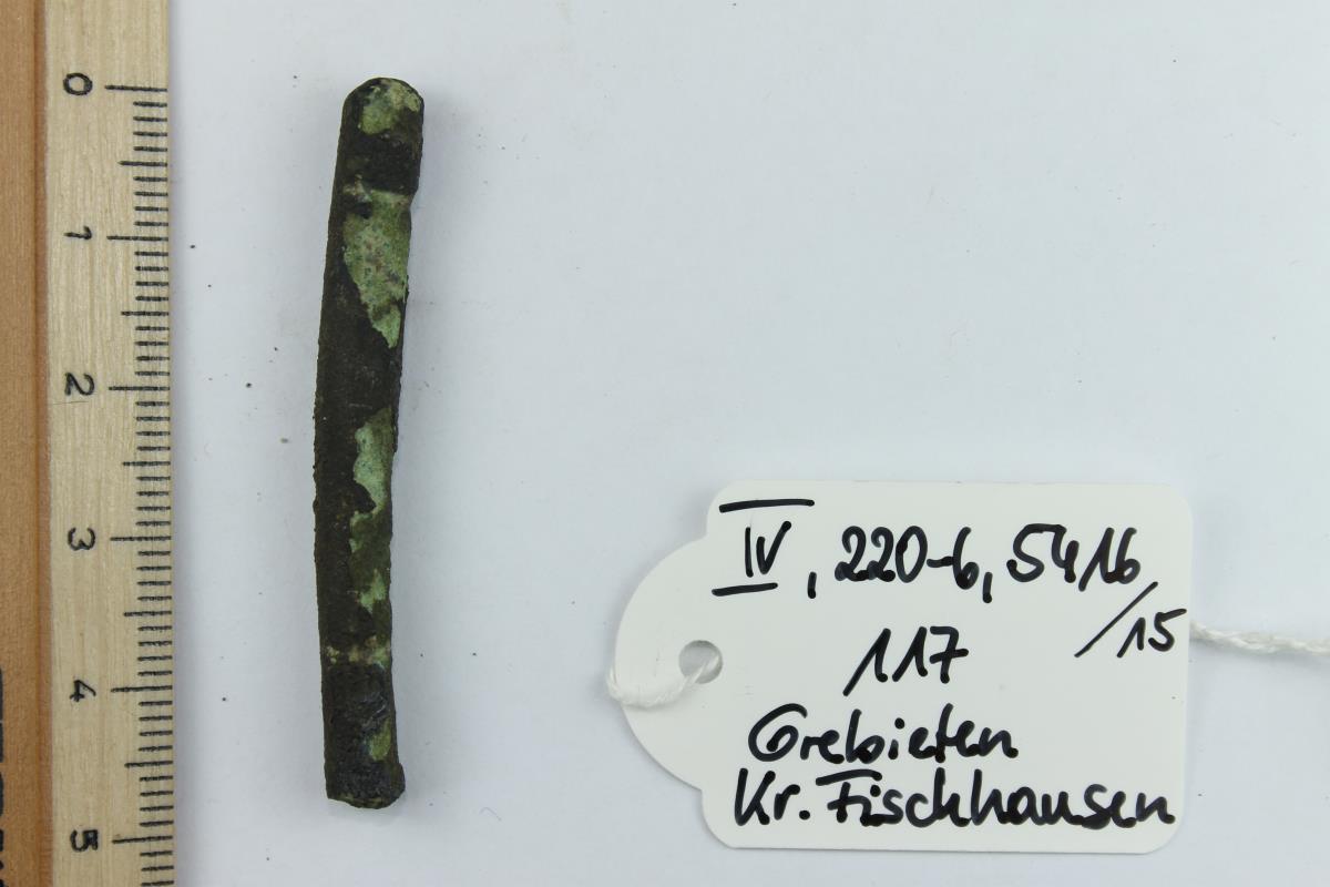 Bronzedrahtfragment