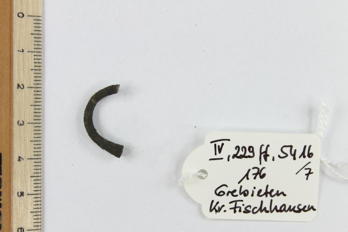 Bronzedrahtfragment