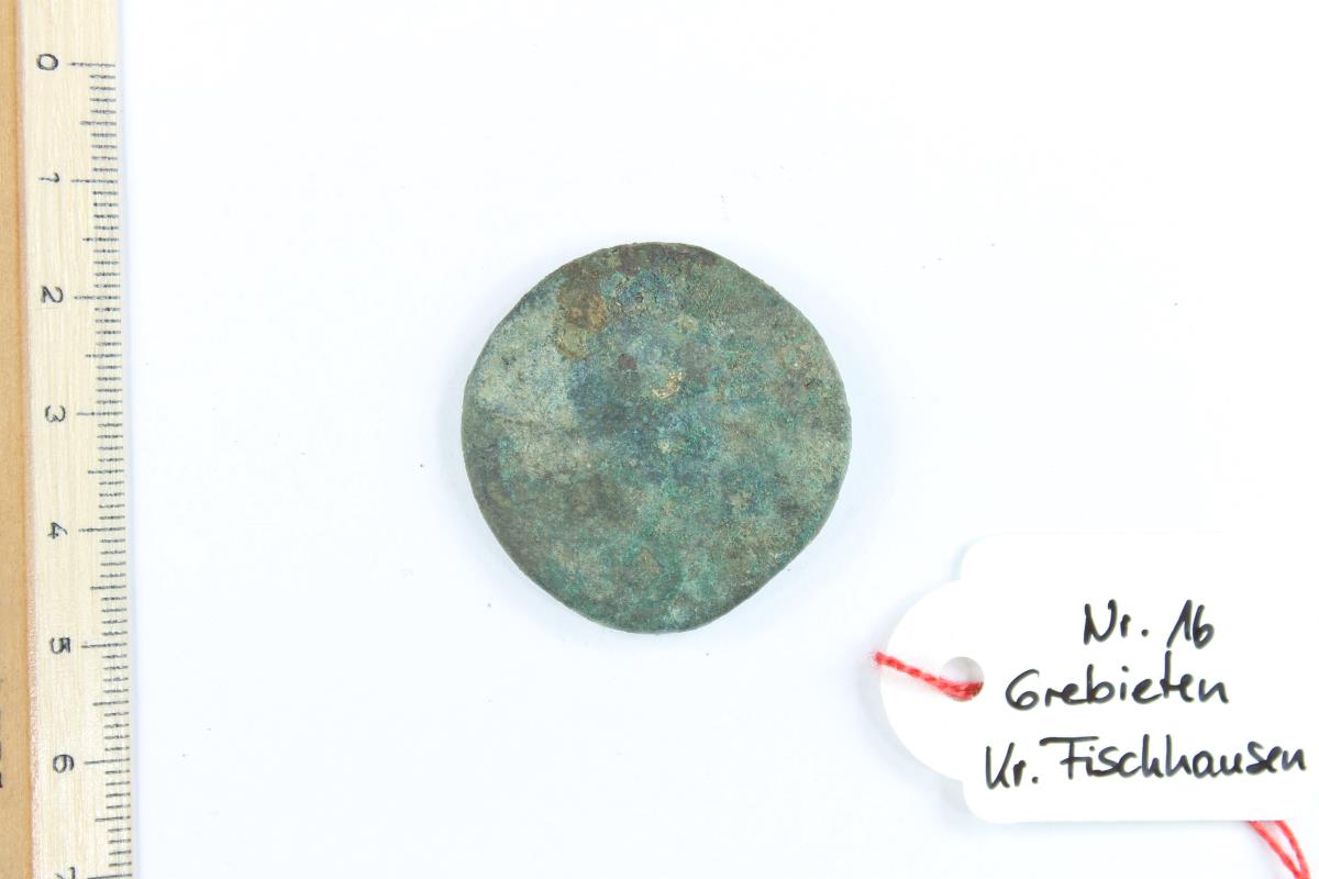 Römische Bronzemünze