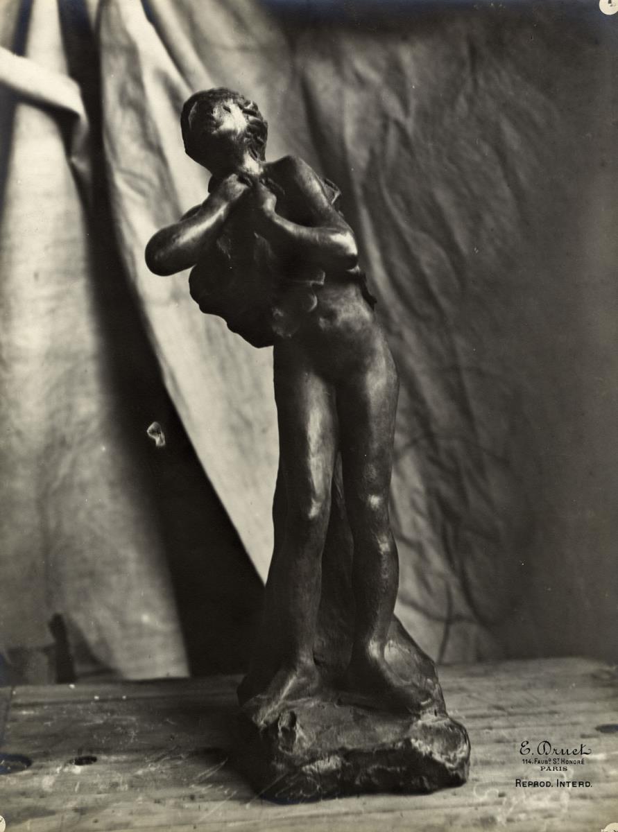 Die Badende (Baigneuse aux sandales) im Atelier du Dépôt des marbres (?)