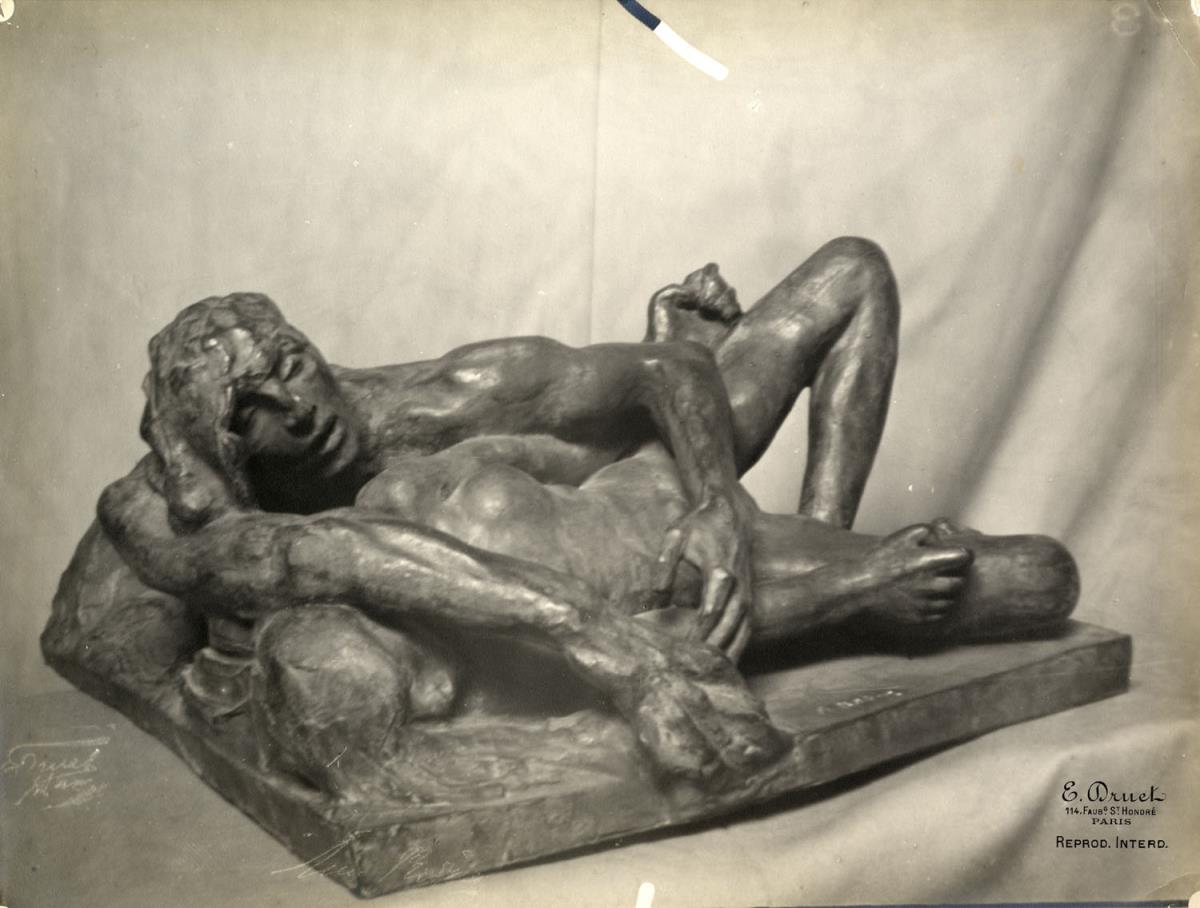 Geiz und Wollust im Atelier Druets (verkürzte Ansicht Kopfseite)