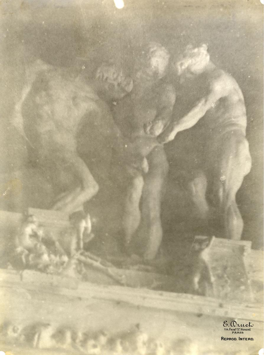 Die Drei Schatten im Atelier du Dépôt des marbres
