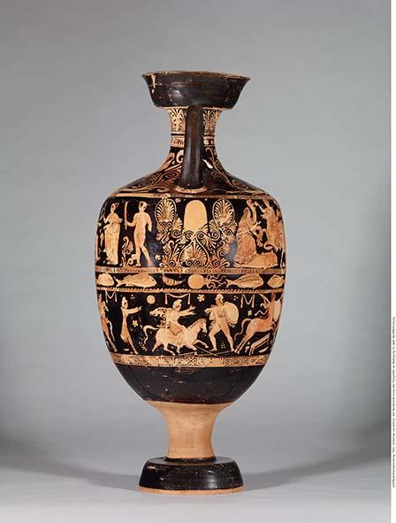 Apulisch-rotfigurige Bauchamphora