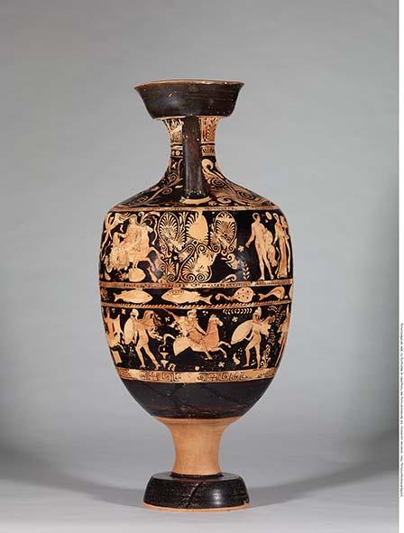 Apulisch-rotfigurige Bauchamphora