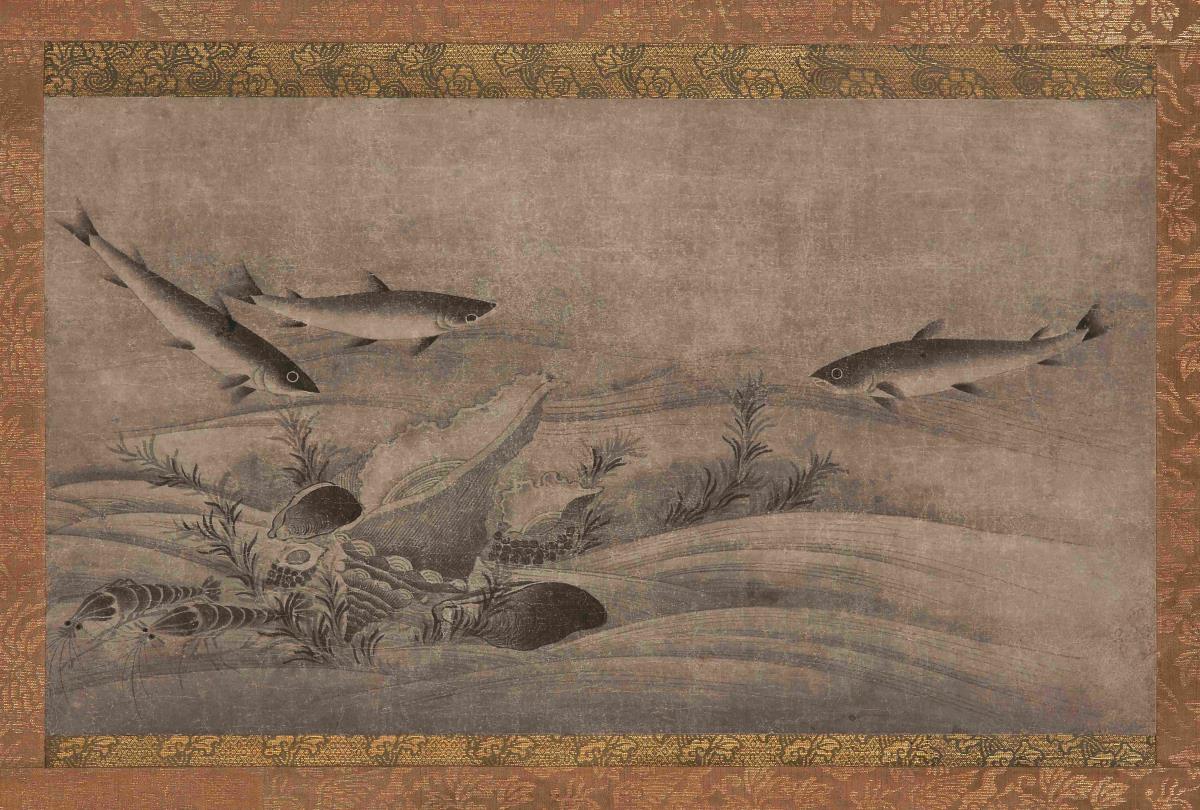 Fische, Garnelen und Muscheln