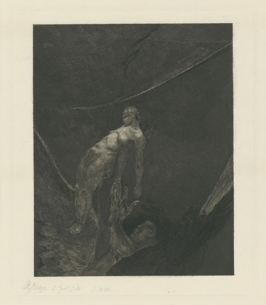 Ende (Ins Nichts zurück), Blatt 15 aus: Opus VIII, Ein Leben