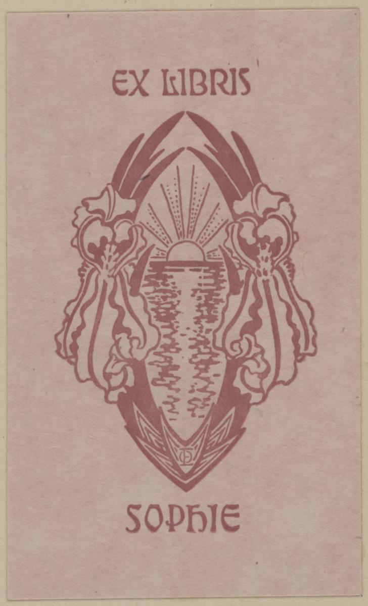 Exlibris Sophie (Sophie von Foelkersam)