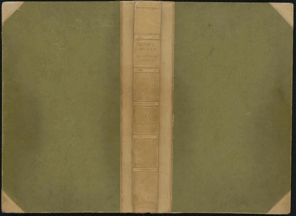 Königl. Museen Aegyptische Abteilung P. 1452-3300