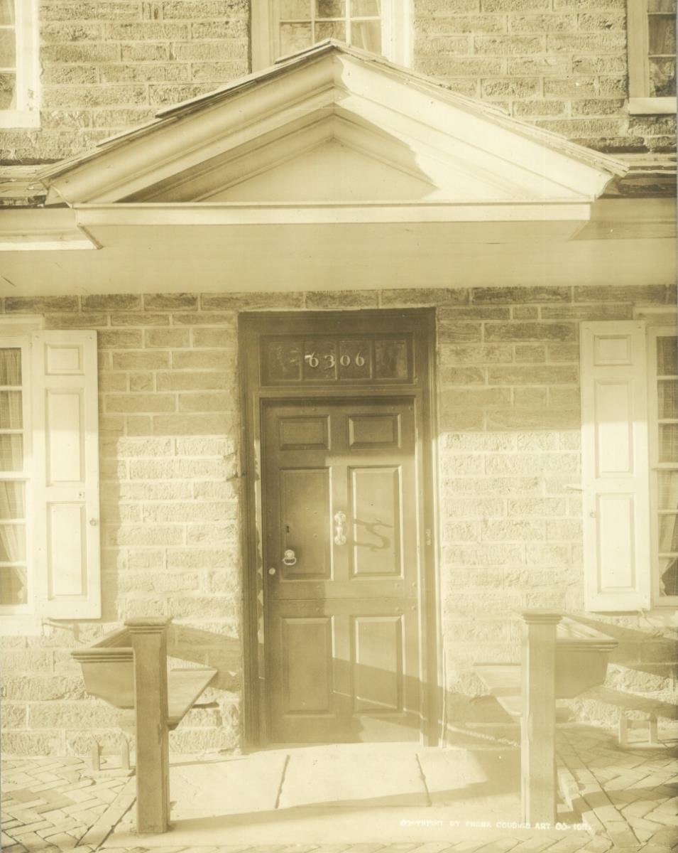 Philadelphia, Germantown, Main Street, Hauseingang
