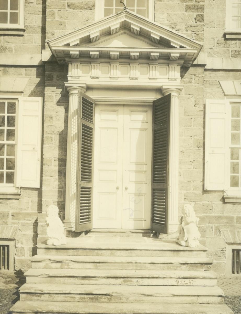 Philadelphia, Germantown, 6401, Germantown Ave, Cliveden / Benjamin Chew House, Hauseingang