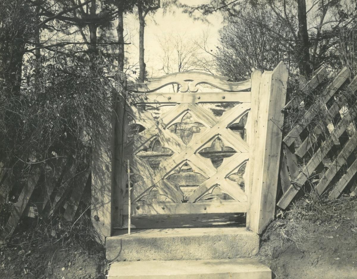 Philadelphia, Germantown, 6401, Germantown Ave, Cliveden / Benjamin Chew House, Gartentor