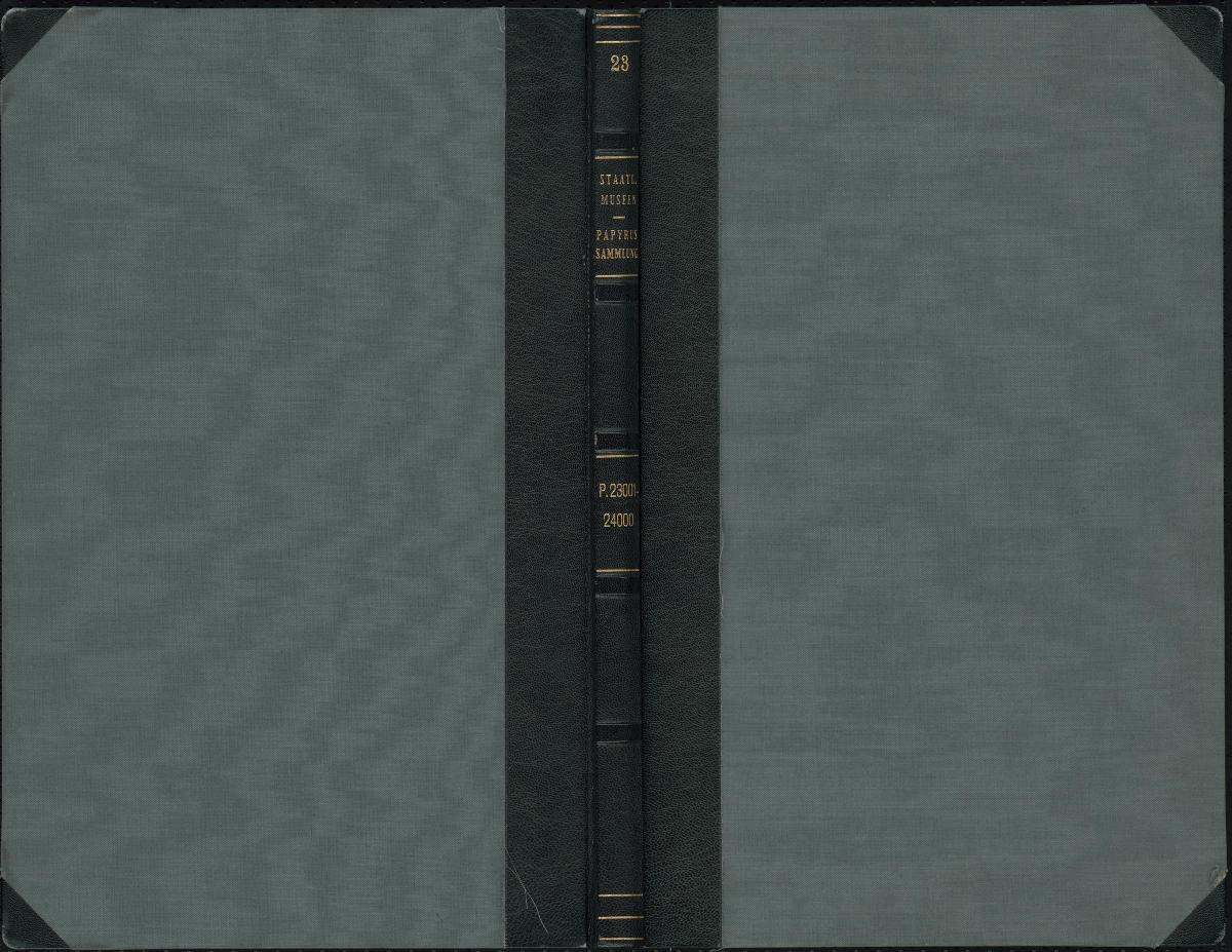 Staatl. Museen Papyrus Sammlung P. 23001-24000