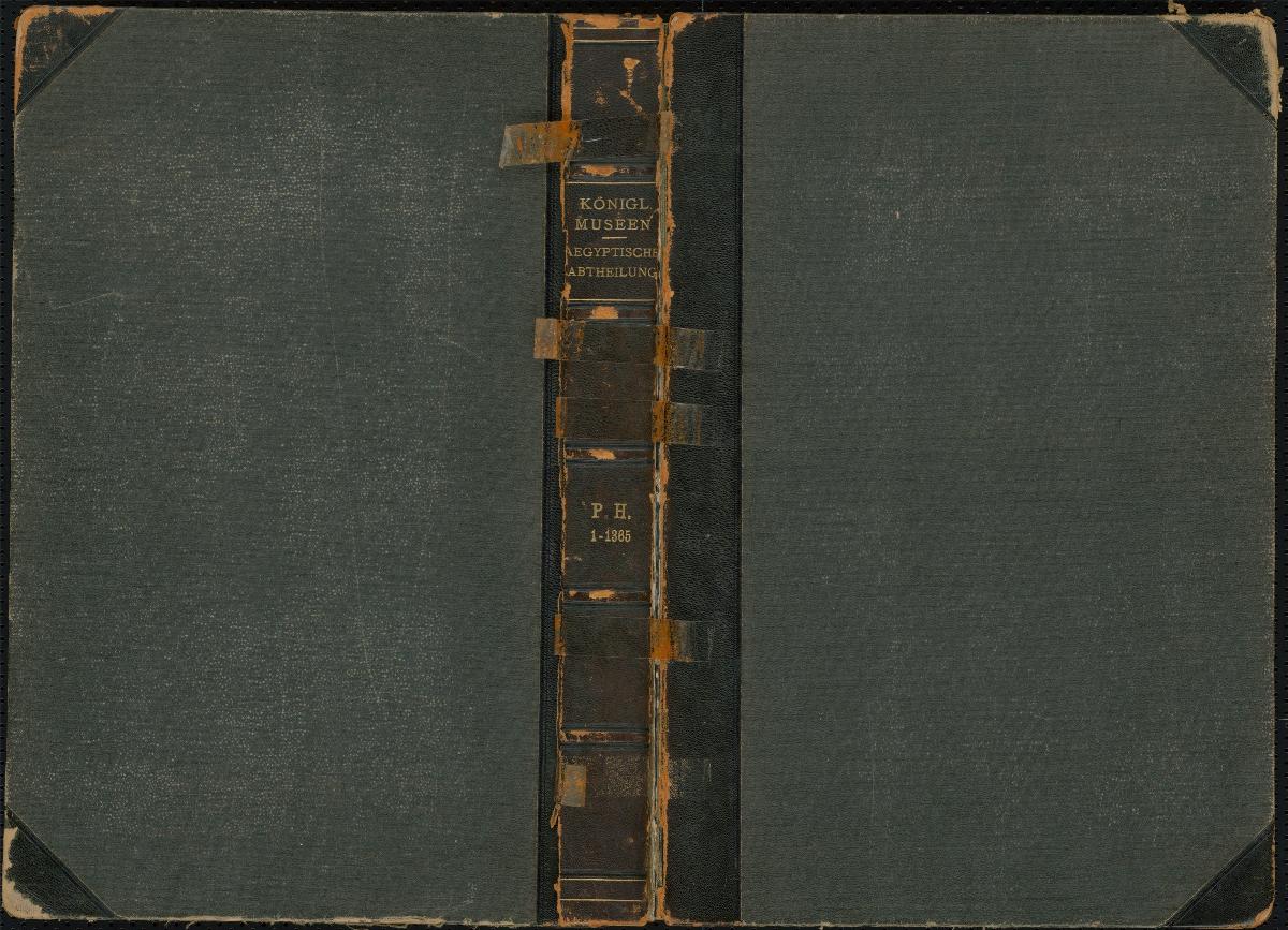 Königl. Museen Aegyptische Abtheilung P.H. 1-1365