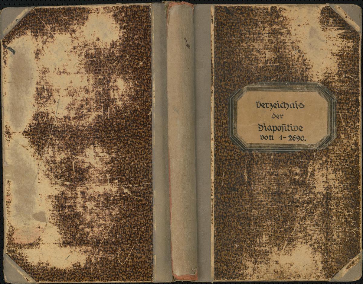 Verzeichnis der Diapositive von 1-2690