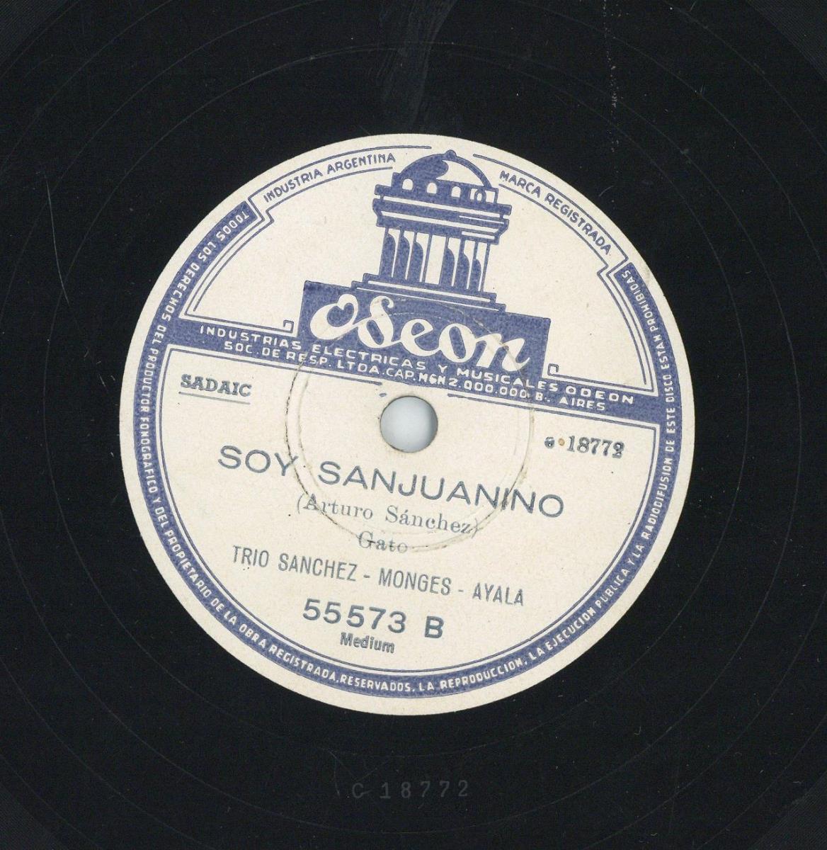 Titel A: Rosario De Santa Fe
Titel B: Soy Sanjuanino