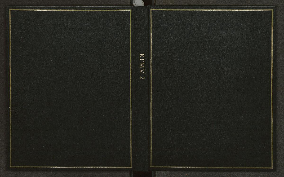 KFMV-Inventar Band II der Kunstwerke, die durch den KAISER FRIEDRICH MUSEUMSVEREIN oder mit Hilfe erworben wurden und als Leihgaben an die Staatlichen Museen zu Berlin gegeben und der Gemäldegalerie oder der Skulpturensammlung und Museum für Byzantinische Kunst zur Verfügung gestellt werden.