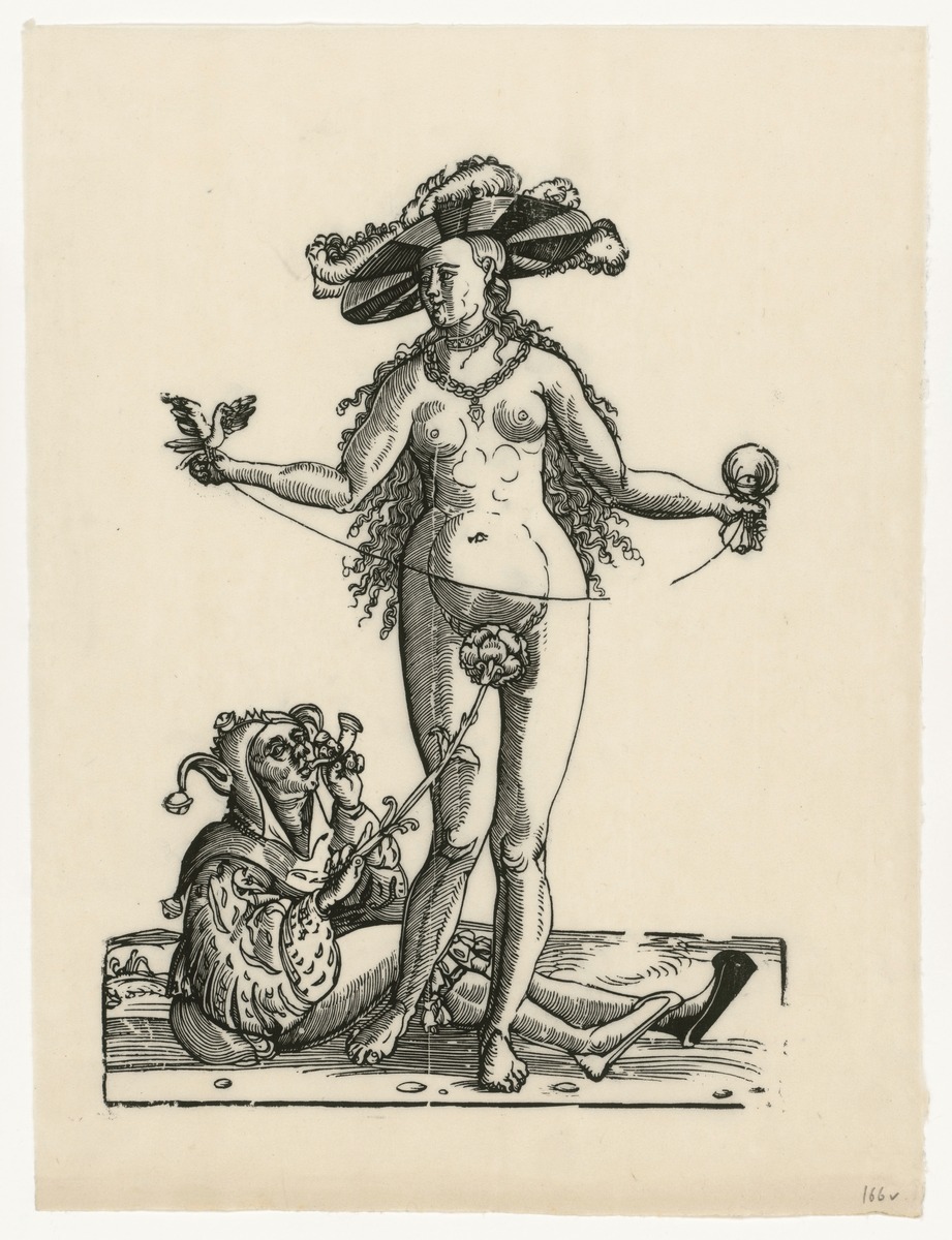 Frau und Narr