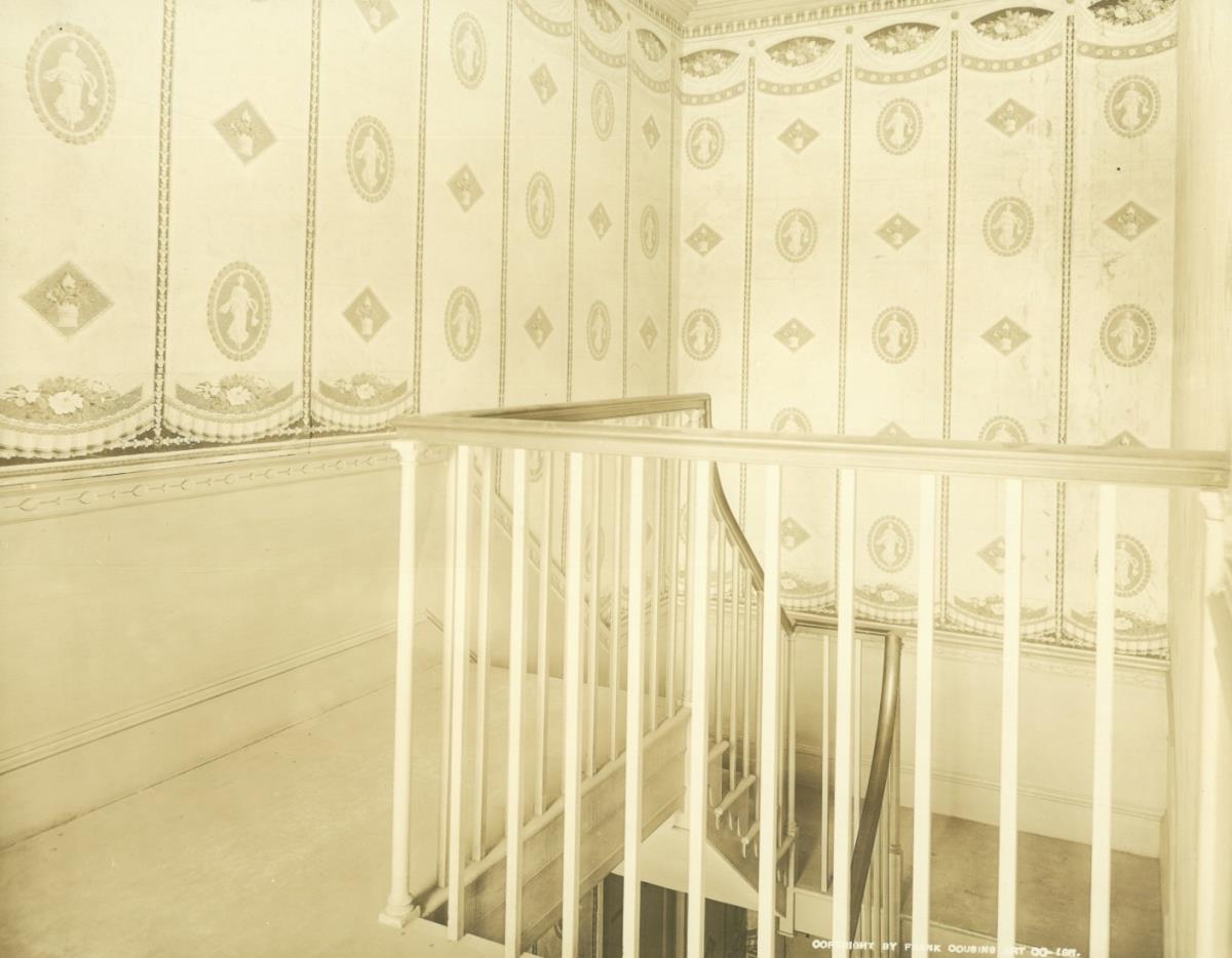 Danvers, Danversport, 166, High Street, Samuel Fowler House, Treppe