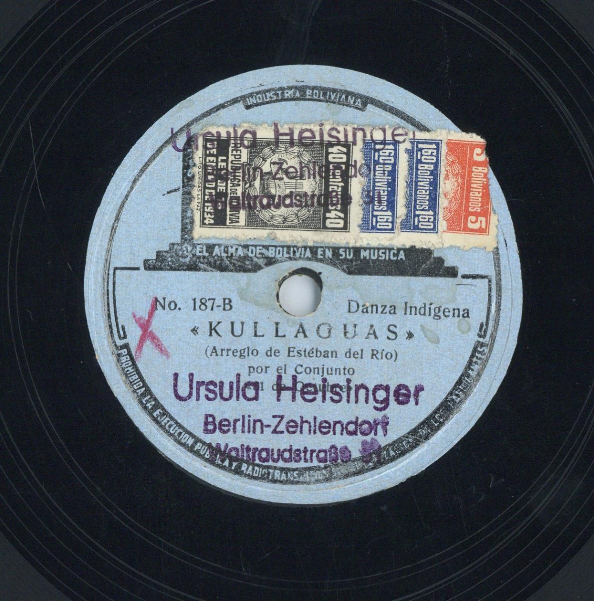 Titel A: Morenada
Titel B: Kullaguas