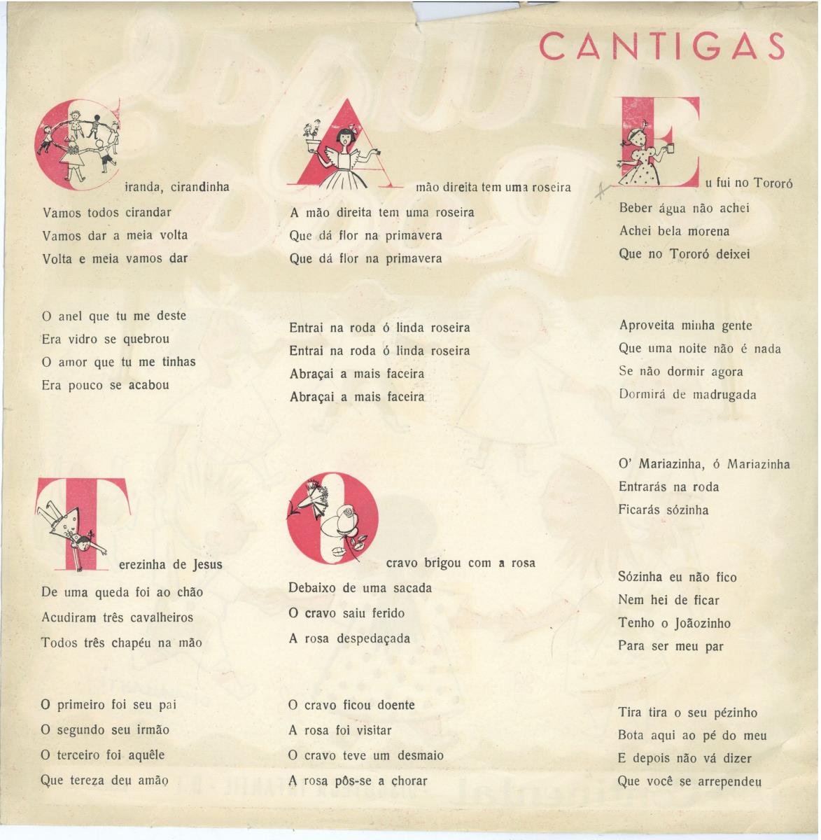 Titel A: Cantigas De Roda (Parte 1)
Titel B: Cantigas De Roda (Parte 2)
