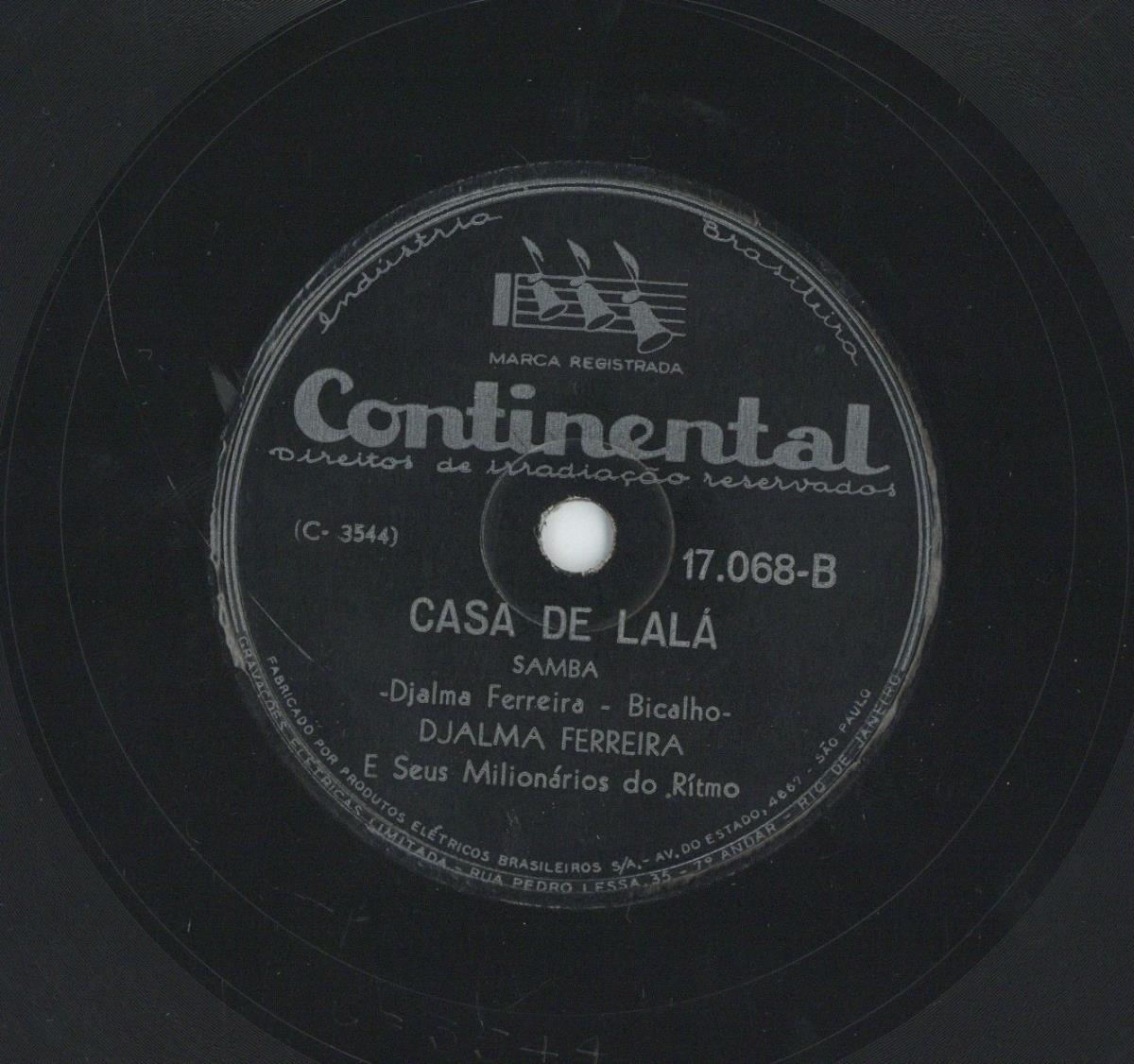 Titel A: Carnaval
Titel B: Casa De Lala