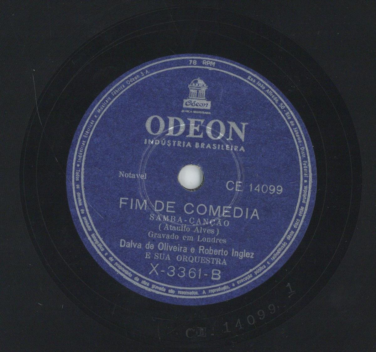 Titel A: Kalu
Titel B: Fim De Comedia