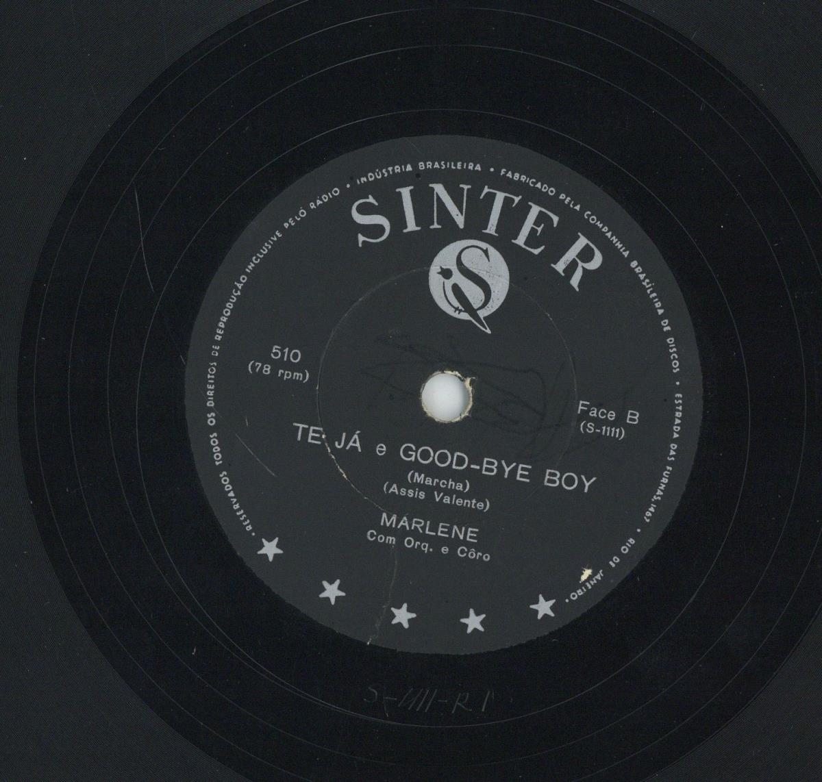 Titel A: Boas Festas
Titel B: Te Ja E GOOD-BYE BOY
