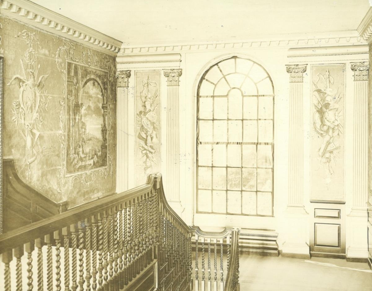 Marblehead, 161, Washington St, Jeremiah Lee Mansion / Marblehead Museum, Treppe