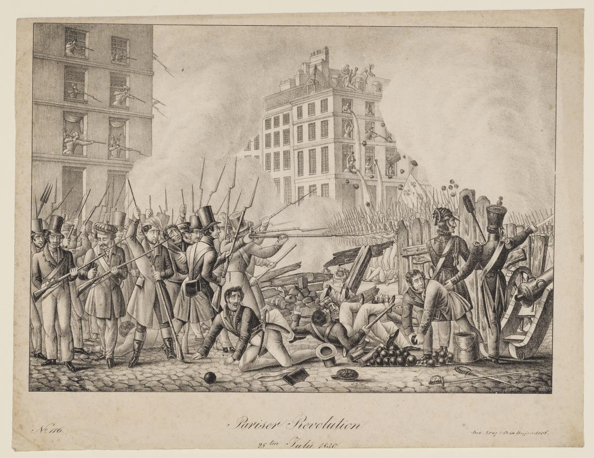 Pariser Revolution 28ten Julie 1830, No. 116