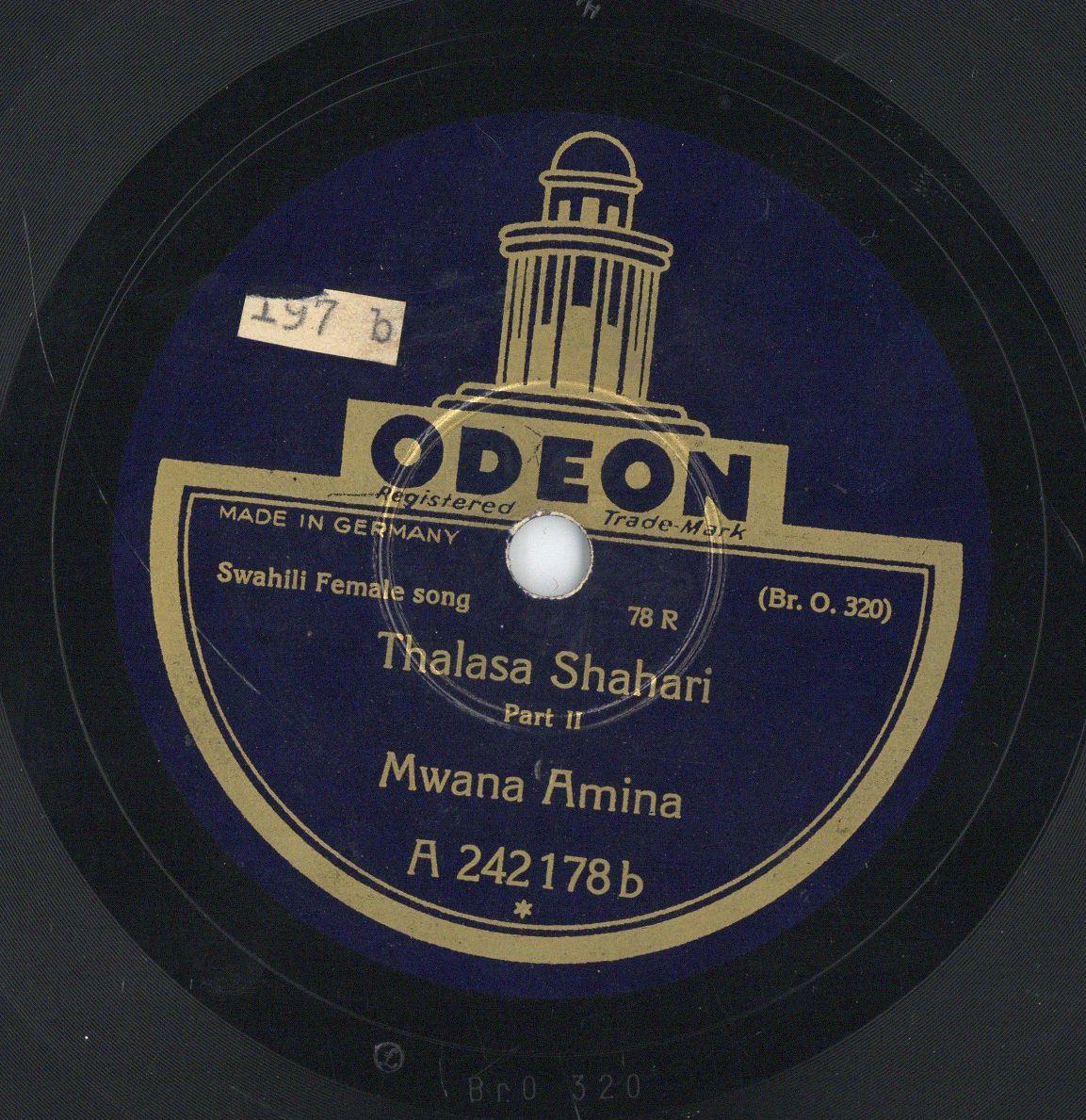 Titel A: "Thalasa Shahari"