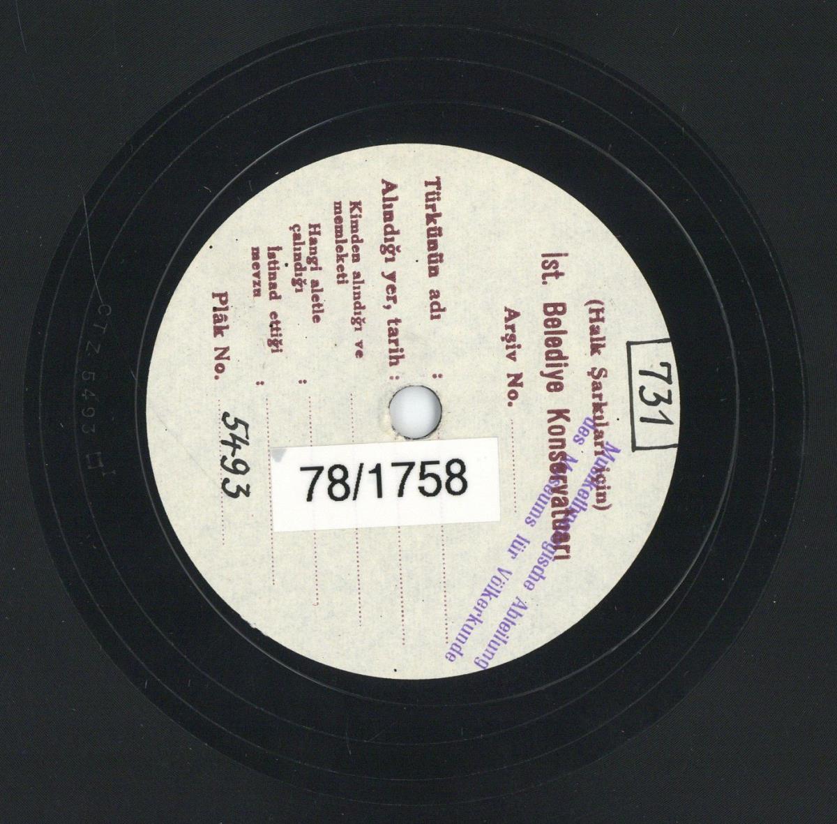 Titel A: "Ula zey begi Ulak A. Riza"