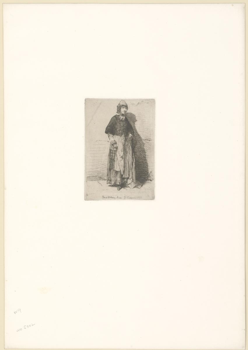 La Mère Gérard (aus der Serie "Twelf Etchings from Nature")
