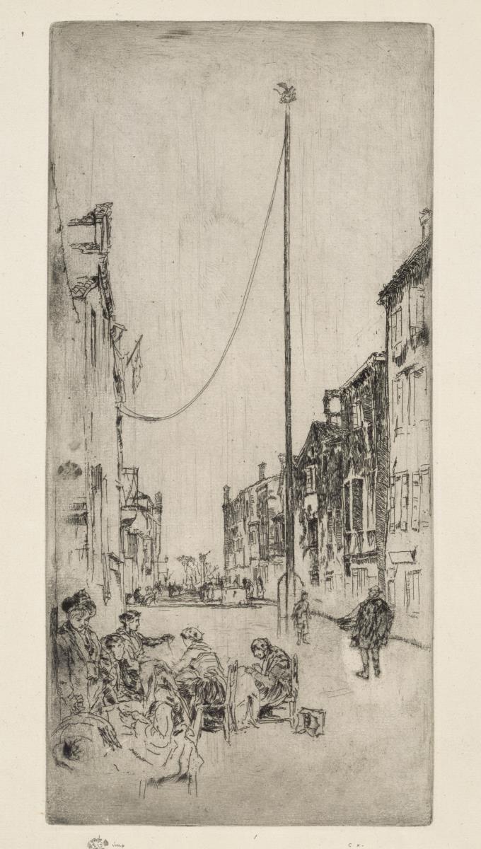 The Venetian Mast. Erste Venedig-Folge Blatt 10 (von 12)