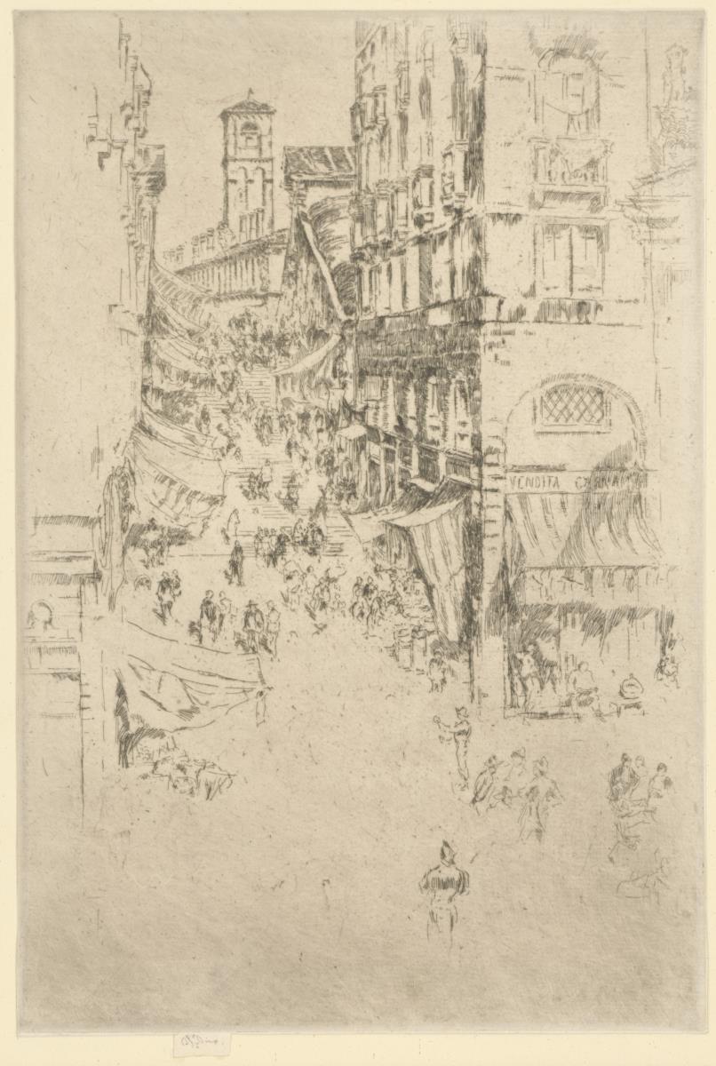 The Rialto (aus der Serie "Twenty-Six Etchings")