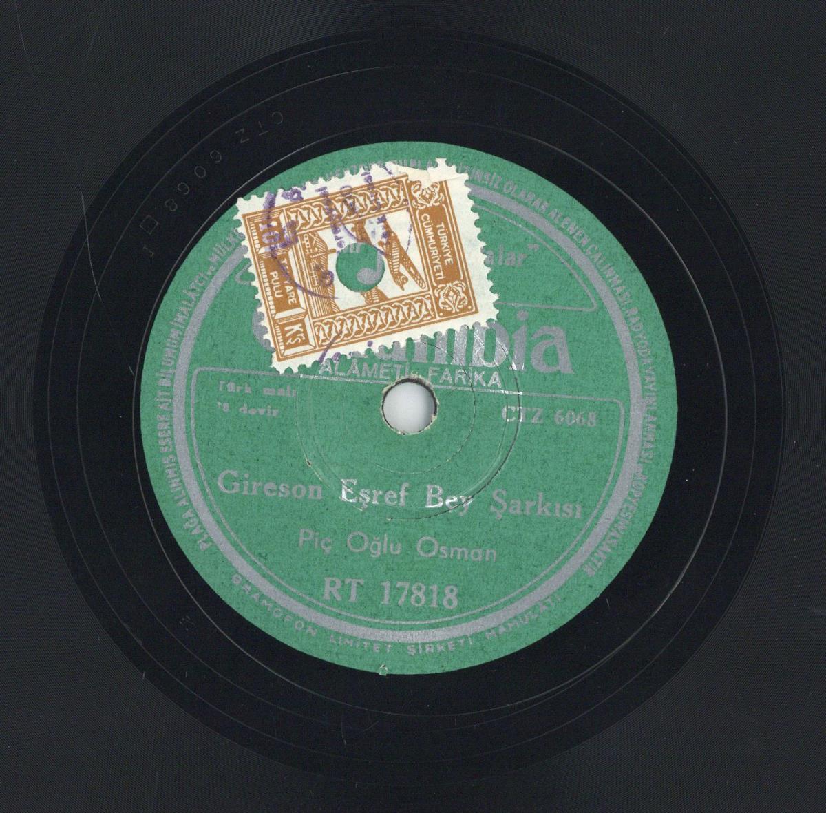 Titel A: "Gireson Karsilamasi"
Titel B: "Gireson Esref Bey Sarkisi"