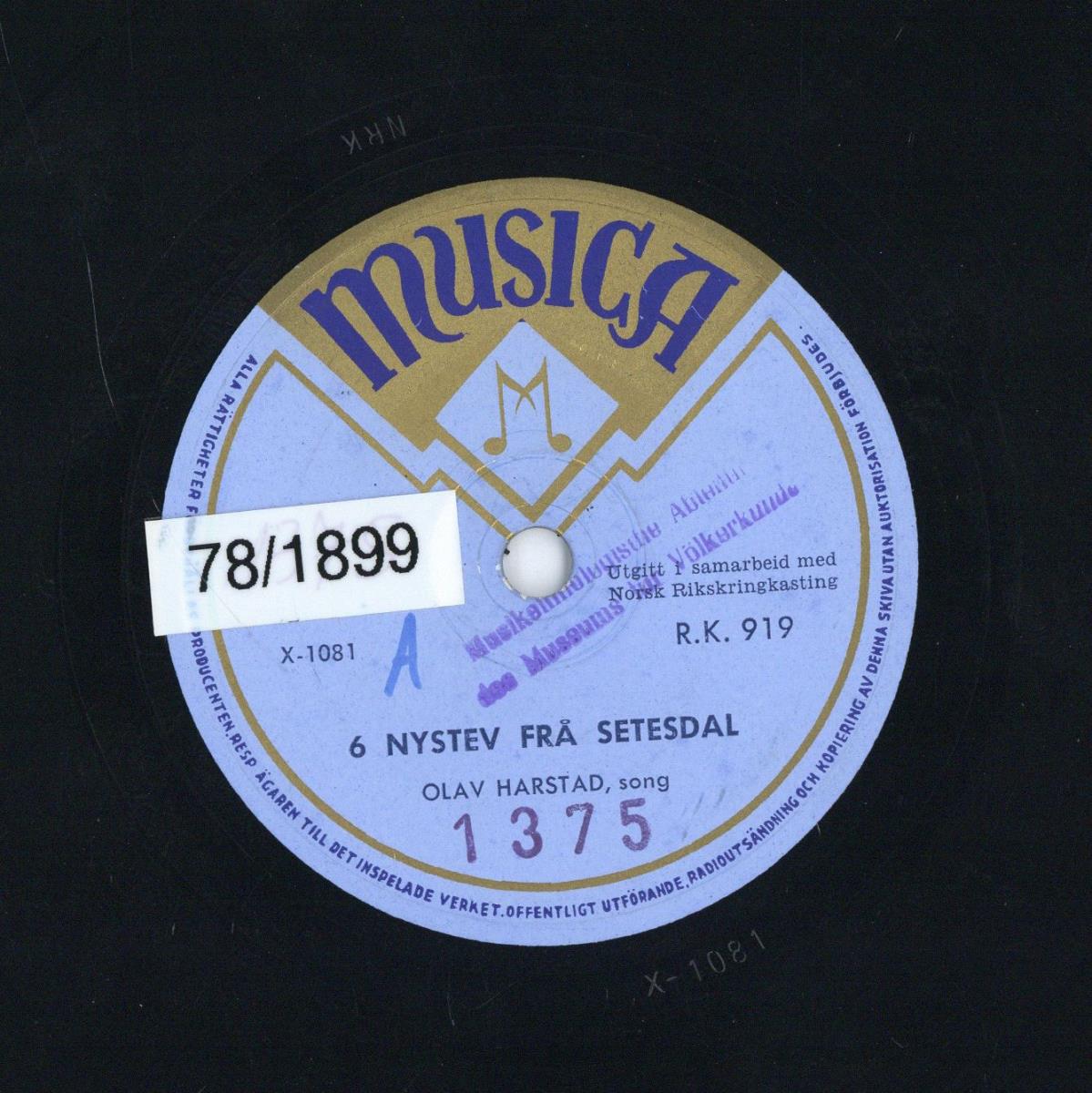 VII 78/1899