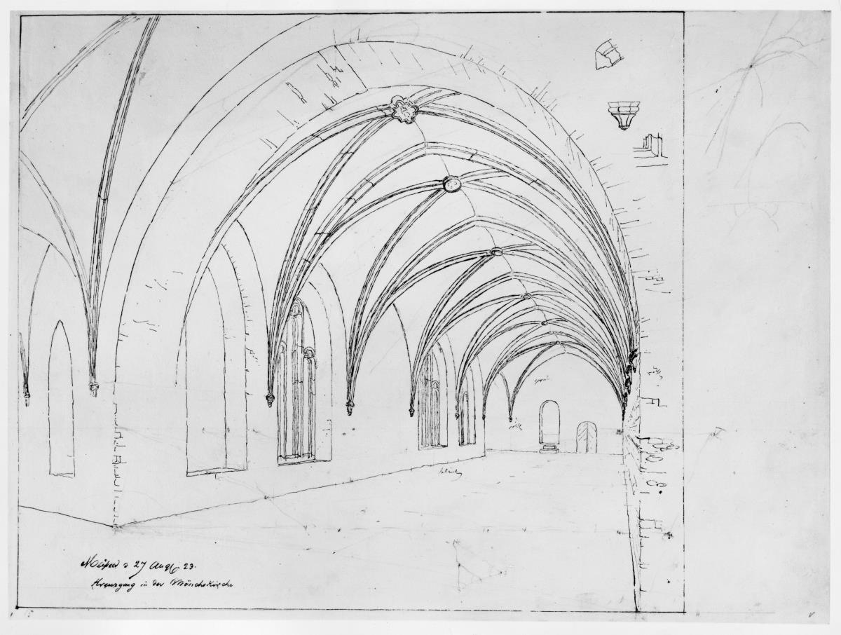 Kreuzgang in der Mönchskirche (Meißen)