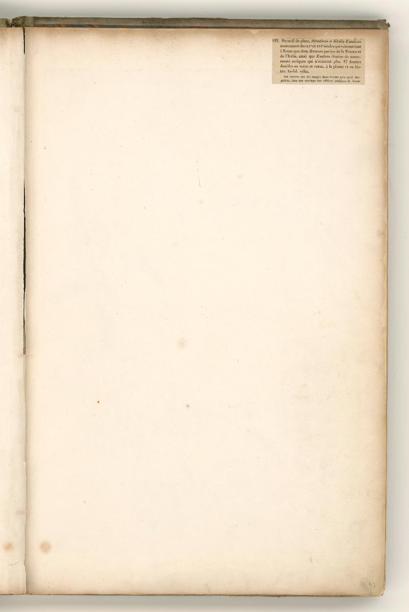 Skizzenbuch mit Architektur- und Ornamentdarstellungen des 15. u. 16. Jahrhunderts