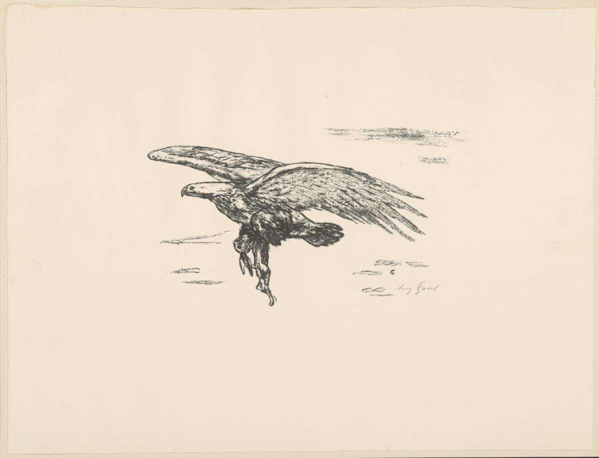 Adler (aus: Vom Fressen der Tiere)