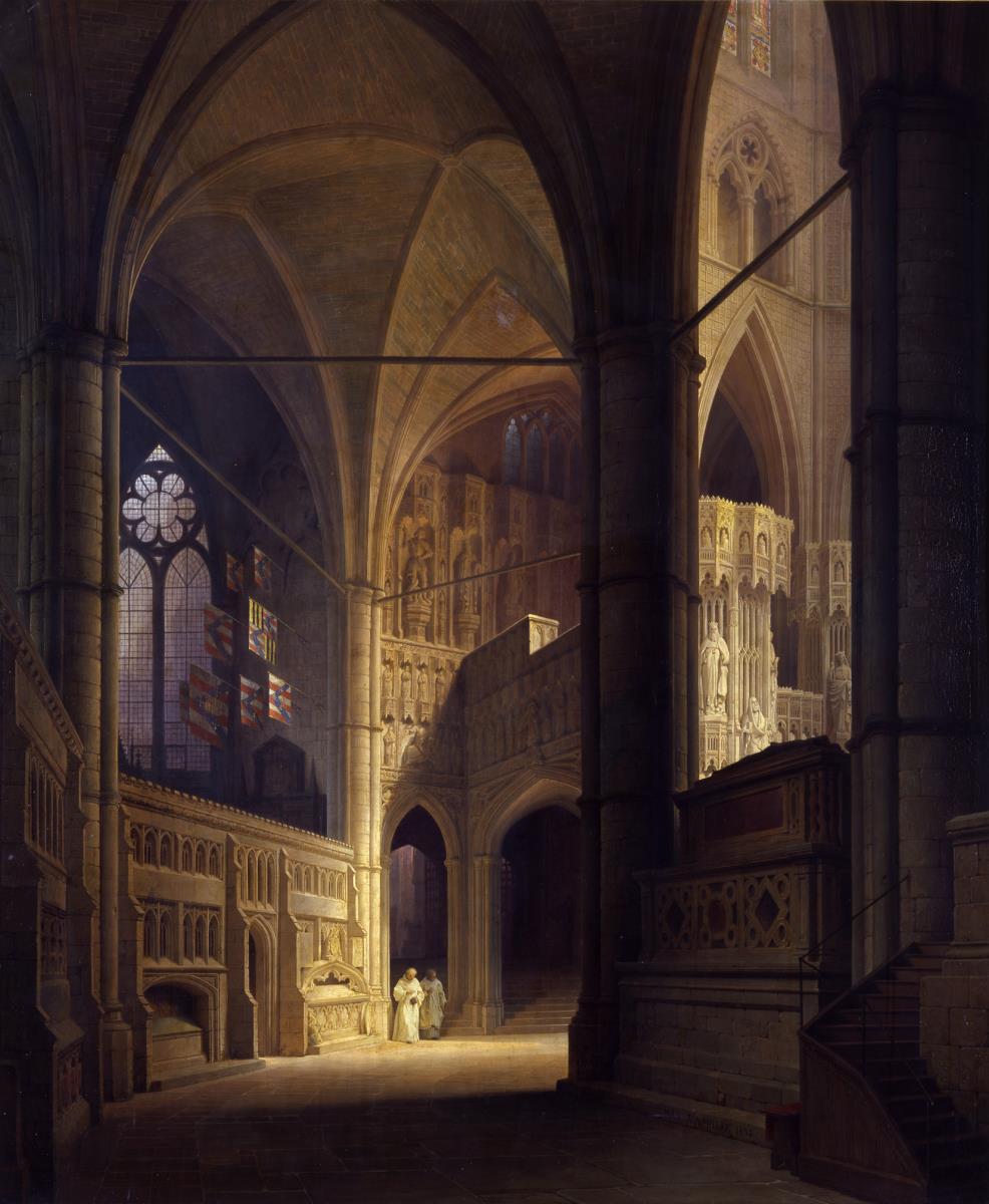 Inneres der Westminster Abbey, London