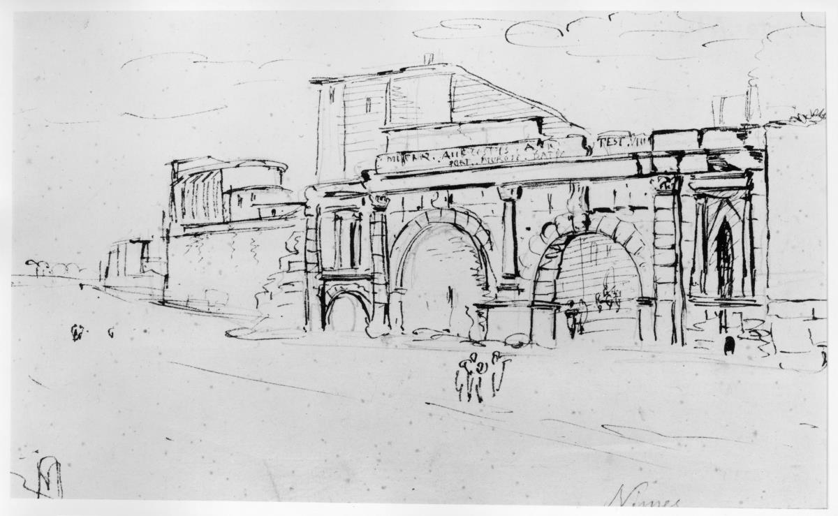Porte d'Auguste in Nîmes