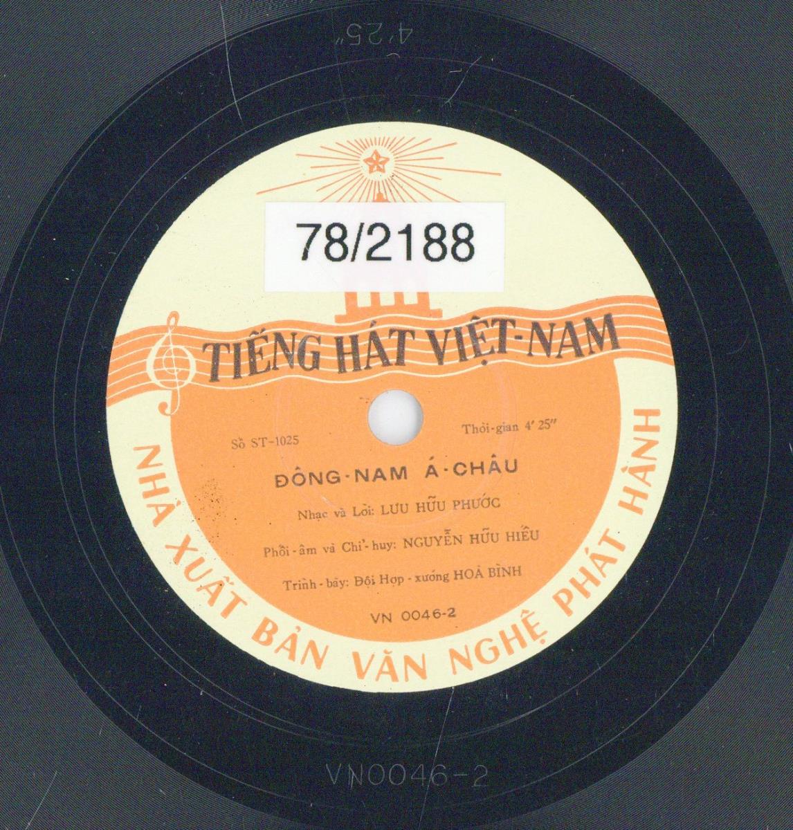 Titel A: Dong Nam A-Chau
Titel B: Nguoi Ha-Noi