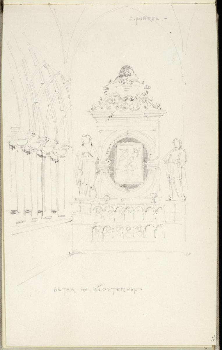 Altar im Klosterhof
